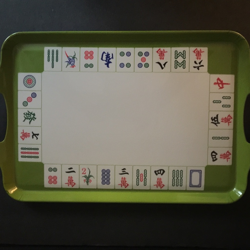 Mahjohn Melamine Serving Tray